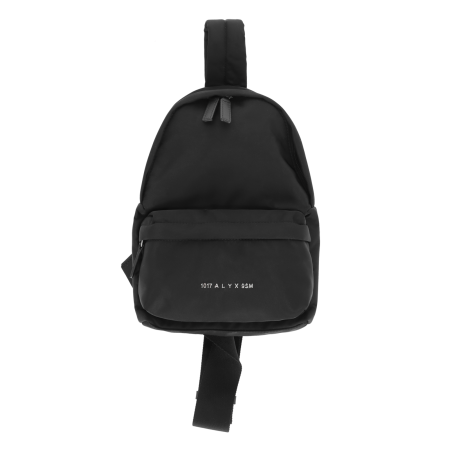 1017 Alyx 9Sm Adult Buckle Crossbody Backpack Black/White Backpacks