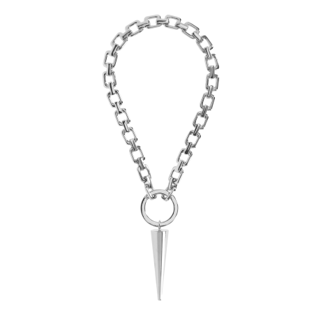 1017 Alyx 9Sm Jewelry Spike Chunky Chain Necklace Adult Silver
