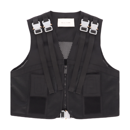 1017 Alyx 9Sm Men Outerwear 5X Buckle Tactical Vest Black
