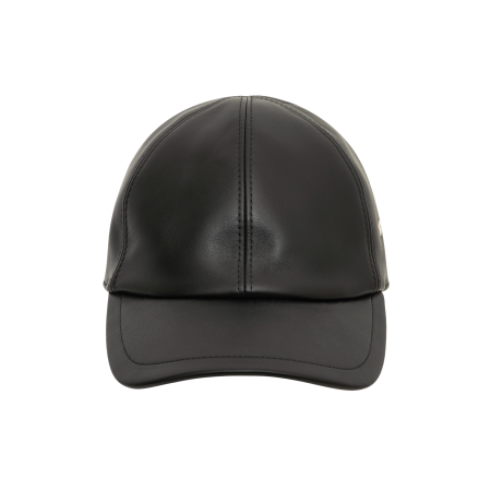 Adult Hats 1017 Alyx 9Sm Black Leather Baseball Cap