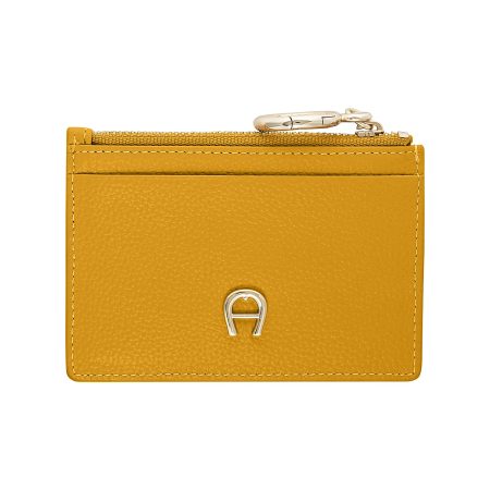 Affordable Wallets Tanned Yellow Aigner Zita Cardholder Women