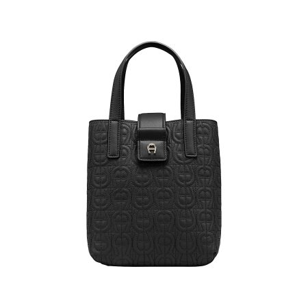 Aigner Bargain Leonie Handbag Logo S Bags Women Black