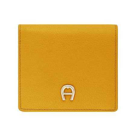 Aigner Effective Zita Wallet Tanned Yellow Women Wallets