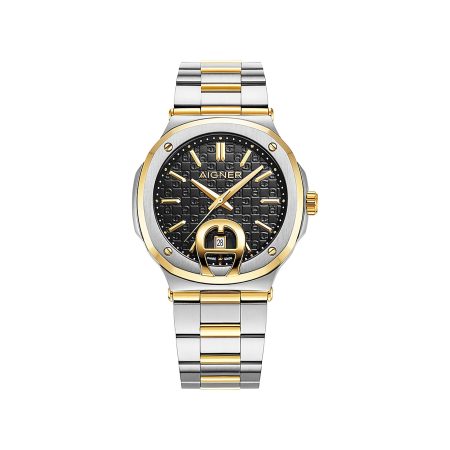 Aigner Men’s Watch Taviano Silver-Gold Men Low Cost Watches