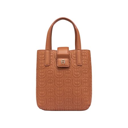Bags Hygienic Aigner Leonie Handbag Logo S Women Cognac Brown