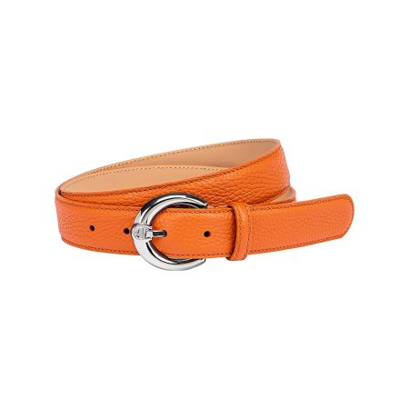 Belts Aigner Element Orange Long-Lasting Women Casual Belt 3 Cm