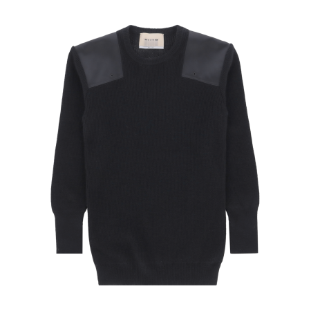 Black Men 1017 Alyx 9Sm Nylon Panel Sweater Knitwear