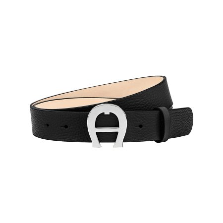 Black Women Elegant Cybill Belt 3 Cm Aigner Belts