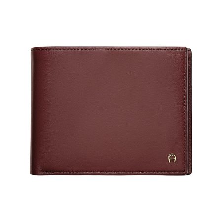 Combination Wallet Men Wallets Aigner Time-Limited Discount Antic Red
