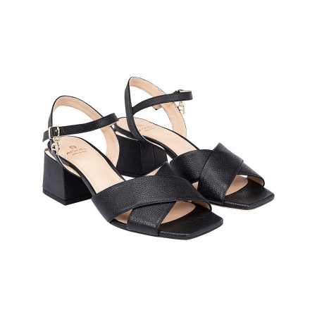 Hannah Sandal Aigner Women Shoes Affordable Black