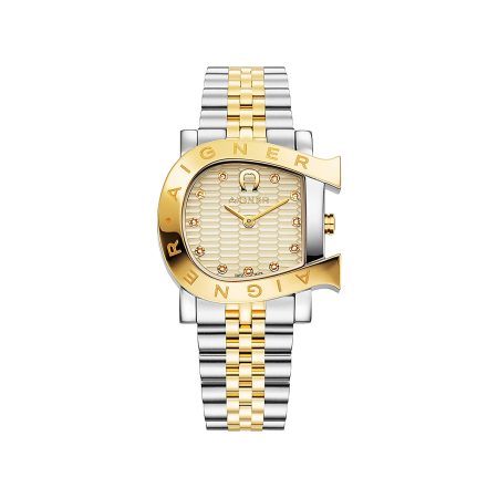 Ladies’ Watch Massa Due Silver-Gold Women Superior Aigner Watches