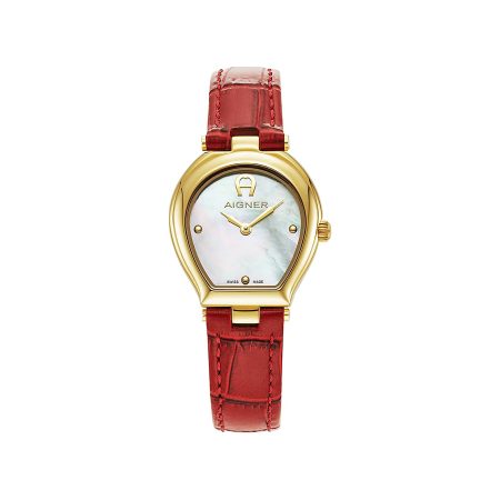 Ladies Watch Trani Red Aigner Watches Final Clearance Women