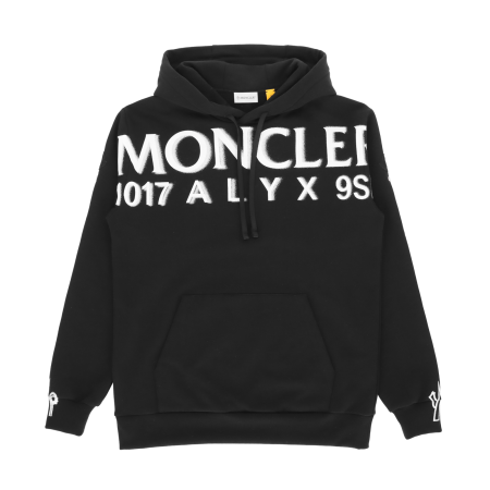 Men 6 Moncler 1017 Alyx 9Sm Hoodie Sweater Black Sweatshirts
