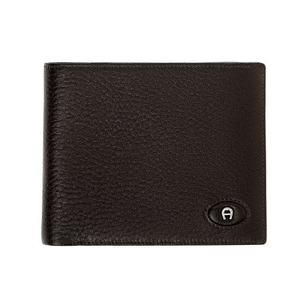 Men Aigner Wallets Northern Lights Combination Wallet Time-Limited Discount Ebony