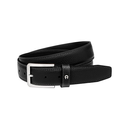 Men Black Affordable Belts Fashionable Luca Belt 3.5 Cm Aigner