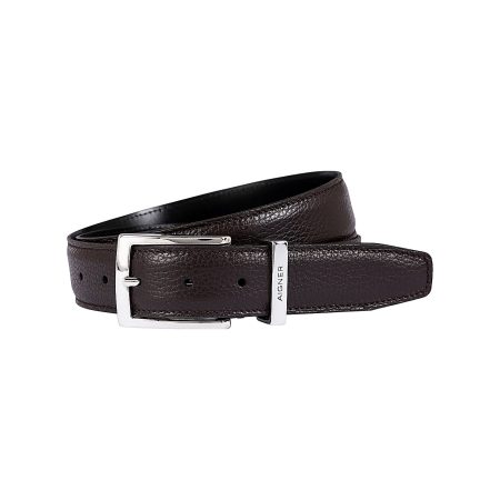 Men Business Belt 3.5 Cm Easy Ebony Aigner Belts