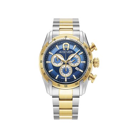 Men’s Watch Benvento Silver Gold Discount Extravaganza Watches Aigner Men