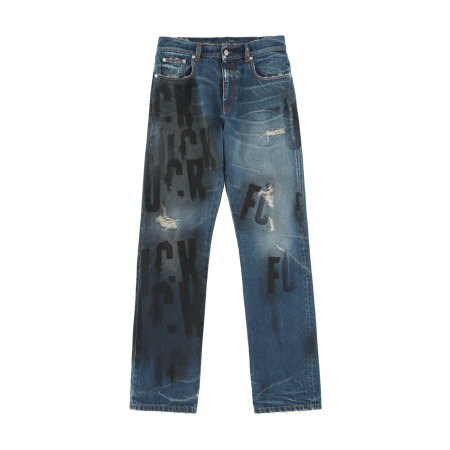 Mid Blue Mark Flood Fi Jeans 1017 Alyx 9Sm Pants Men