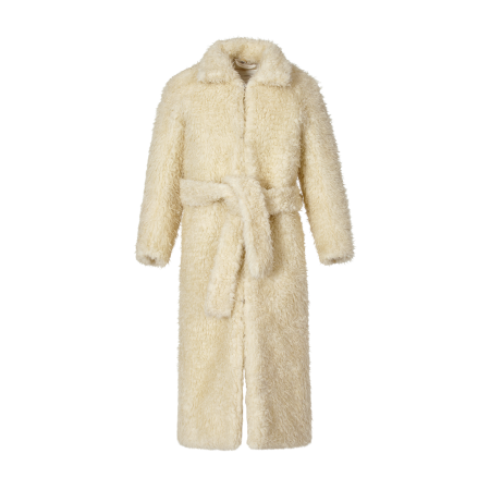 Natural Outerwear Polar Coat With Knit Collar Women 1017 Alyx 9Sm