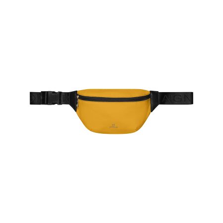 Nico Fanny Pack Dadino Tanned Yellow Leather Accessories Fashionable Men Aigner