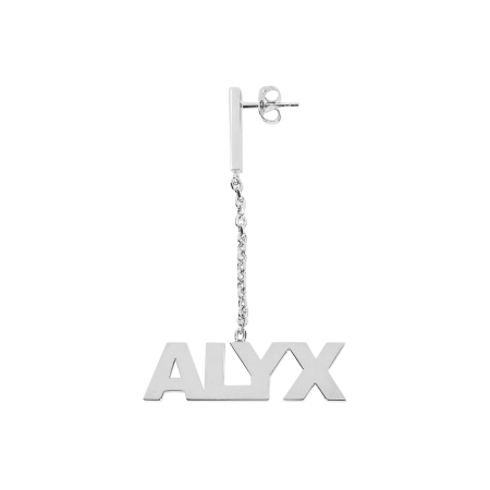 Silver Adult Logo Pendant Earring 1017 Alyx 9Sm Jewelry