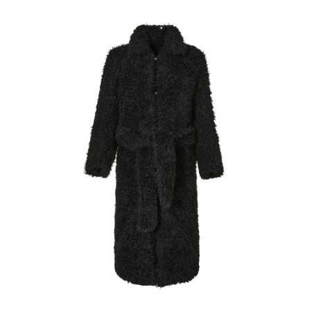 Studded Polar Coat Outerwear Black Women 1017 Alyx 9Sm