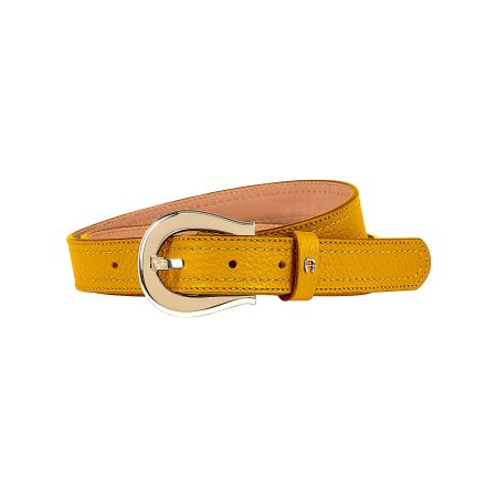 Tanned Yellow Savannah Belt 3 Cm Belts Women Tough Aigner