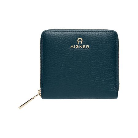 Wallets Oceanic Blue Aigner Women Premium Ivy Combination Wallet