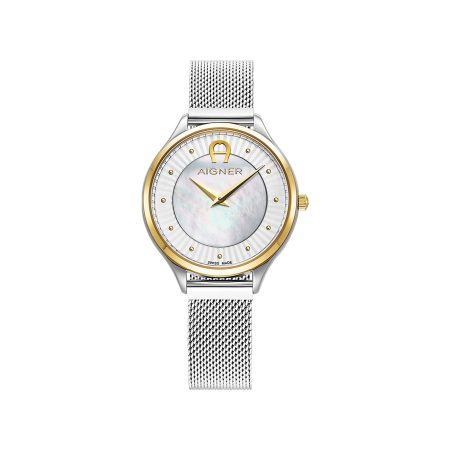 Watches Aigner Women Sale Ladies Watch Velletri Silver-Gold