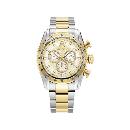 Watches Pioneer Men’s Watch Benvento Gold Silver Aigner Men