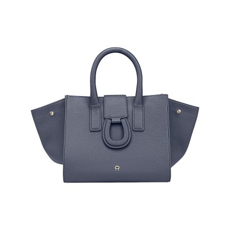 Women Bags Classic Washed Blue Aigner Selena Handbag M