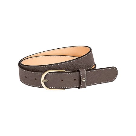 Women Farah Belt 3.5 Cm Coal Brown Belts Aigner Comfortable